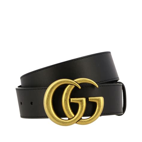 gucci cinturon negro